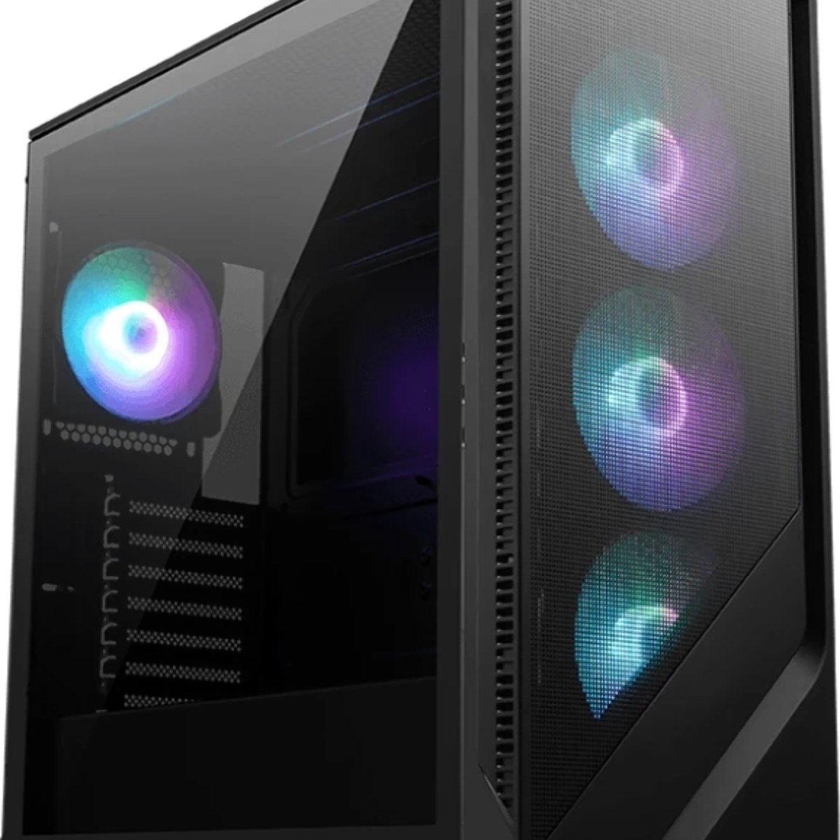 Компьютерный корпус MSI MAG FORGE 320R AIRFLOW, Global, 2xUSB 3.2 Gen 1, 4x120мм ARGb Fan, ESDARGb Control Board, Tempered