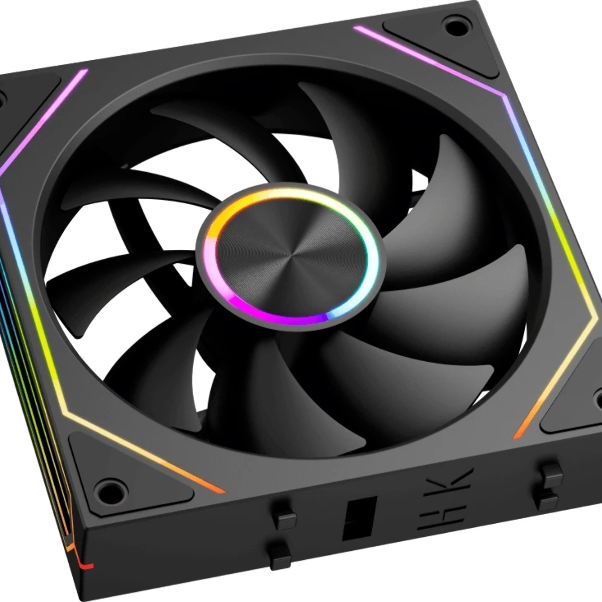 Вентилятор для корпуса PcCooler F3 X120 BK ARGb 120х120x25 черный 4-pin 28.4дБ (F3X120-BKAC012-GL) Ret