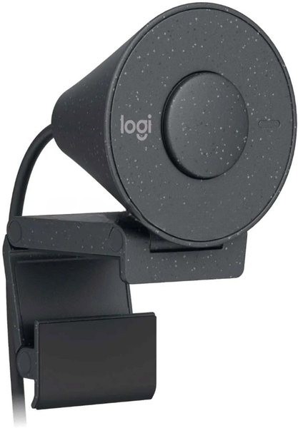 Веб-камера Logitech Brio 300 1920x1080, 30 кадр/с, USB Type-C, микрофон (шумоподавление), автоматическая фокусировка, автоосвещение, универсальное крепление