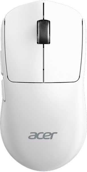 Мышь беспроводная/проводная Acer OMR401 белый, 12000 dpi, радиоканал, Bluetooth, USB, кнопки - 5