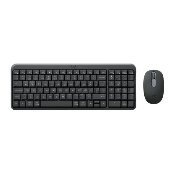 Комплект клавиатура+мышь Logitech Wireless Combo MK250 Compact беспроводной, Bluetooth, 1000 DPI, чёрный