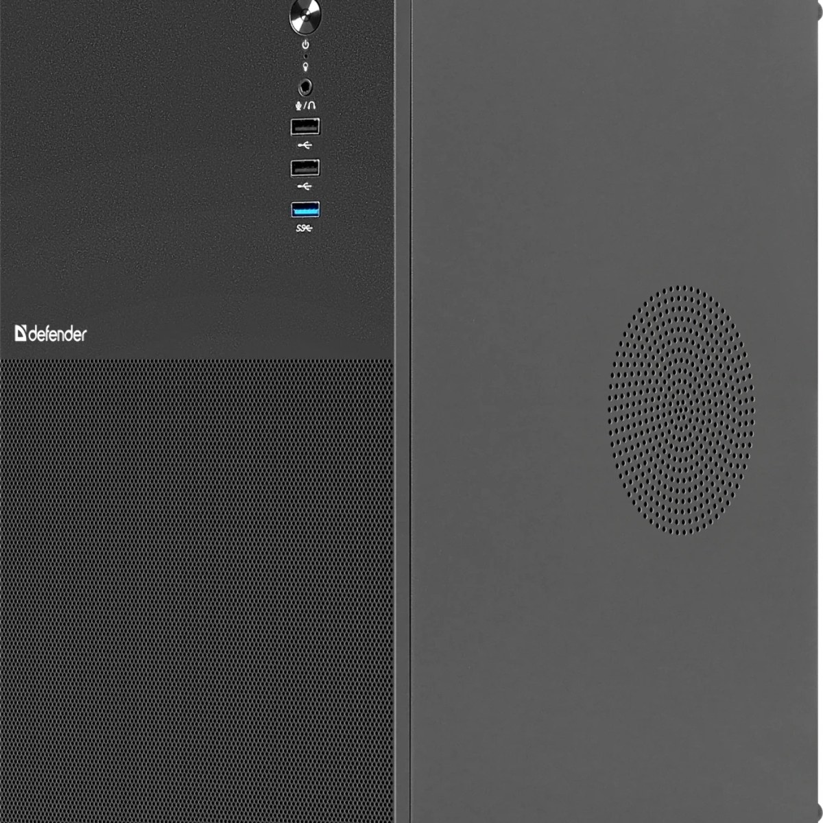 Компьютерный корпус Defender Apex Metal черный, mATX, USB3.0, USB1.1x2