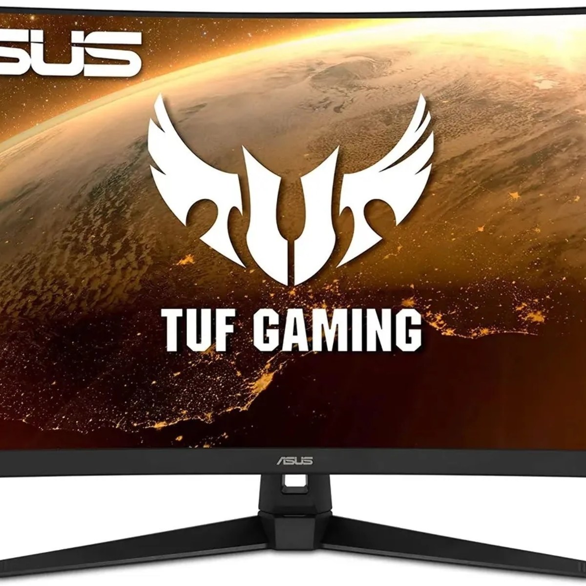 Монитор 31.5" ASUS TUF Gaming VG328H1B VA 1920x1080, 165 Гц, 1 мс (MPRT), изогнутый экран (1500R), 16:9, 250 кд/м², HDMI 2.0, VGA, 3.5 Jack, динамики (2x2 Вт), FreeSync Premium, черный