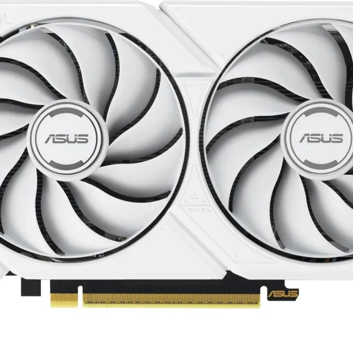 Видеокарта Asus DUAL-RX9060XT-16G-WHITE белый