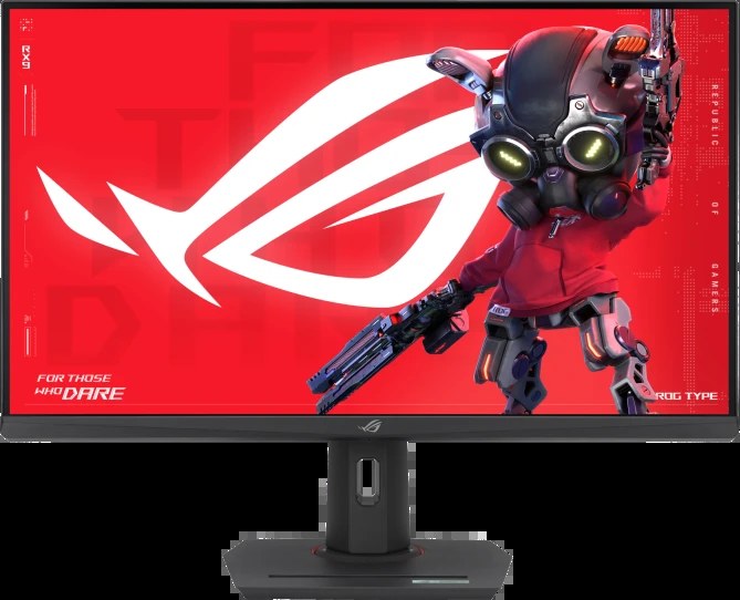 Монитор 31.5" ASUS ROG Strix XG32UCG Fast IPS 3840x2160, 320 Гц, 1 мс, 16:9, 400 кд/м², DisplayHDR 400, DP 1.4, HDMI 2.1, USB-C, 3.5 Jack, FreeSync Premium, G-Sync Compatible, черный