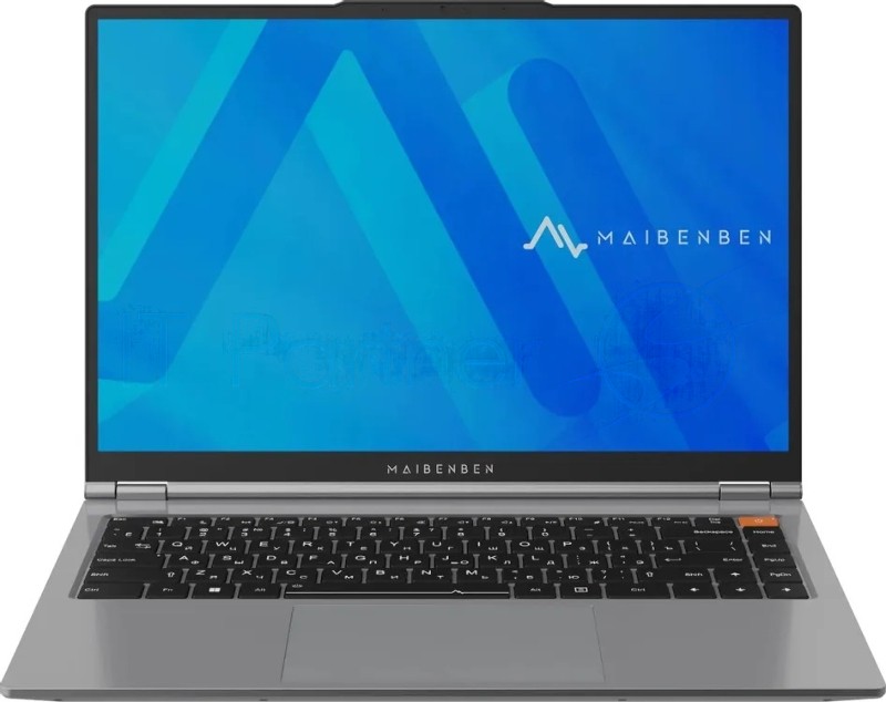 Ноутбук Maibenben P15B-R576UM 15.3" WUXGA IPS, AMD R5-7640HS, 16Gb, 512Gb SSD, Linux, серый