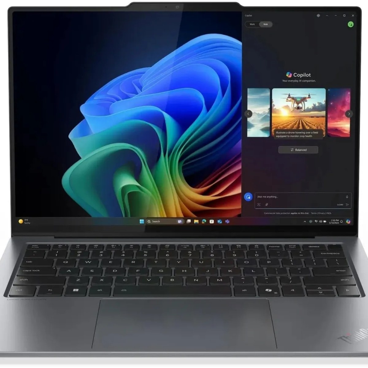 Ноутбук Lenovo ThinkPad X9-14 G1 Aura Core Ultra 7 258V 32Gb SSD 1Tb Intel Arc 14" OLED WUXGA (1920x1200) Windows 11 Pro черный WiFi BT Cam (21QA002CGQ)