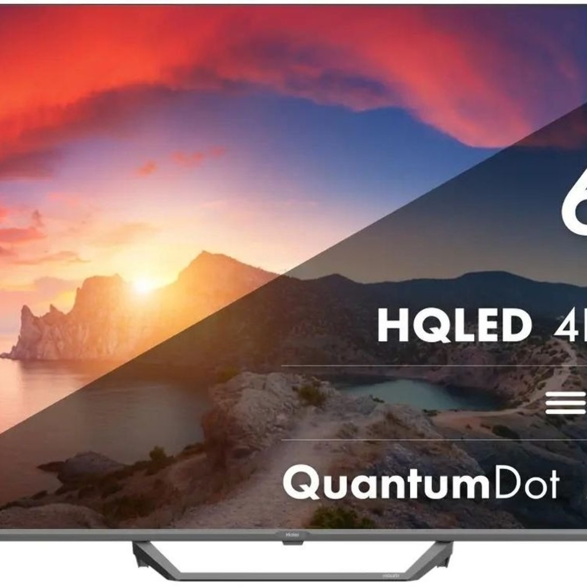Телевизор Haier 65" S2 Pro черный QLED 4K UHD 60Hz Smart TV Android TV 2GB/16GB