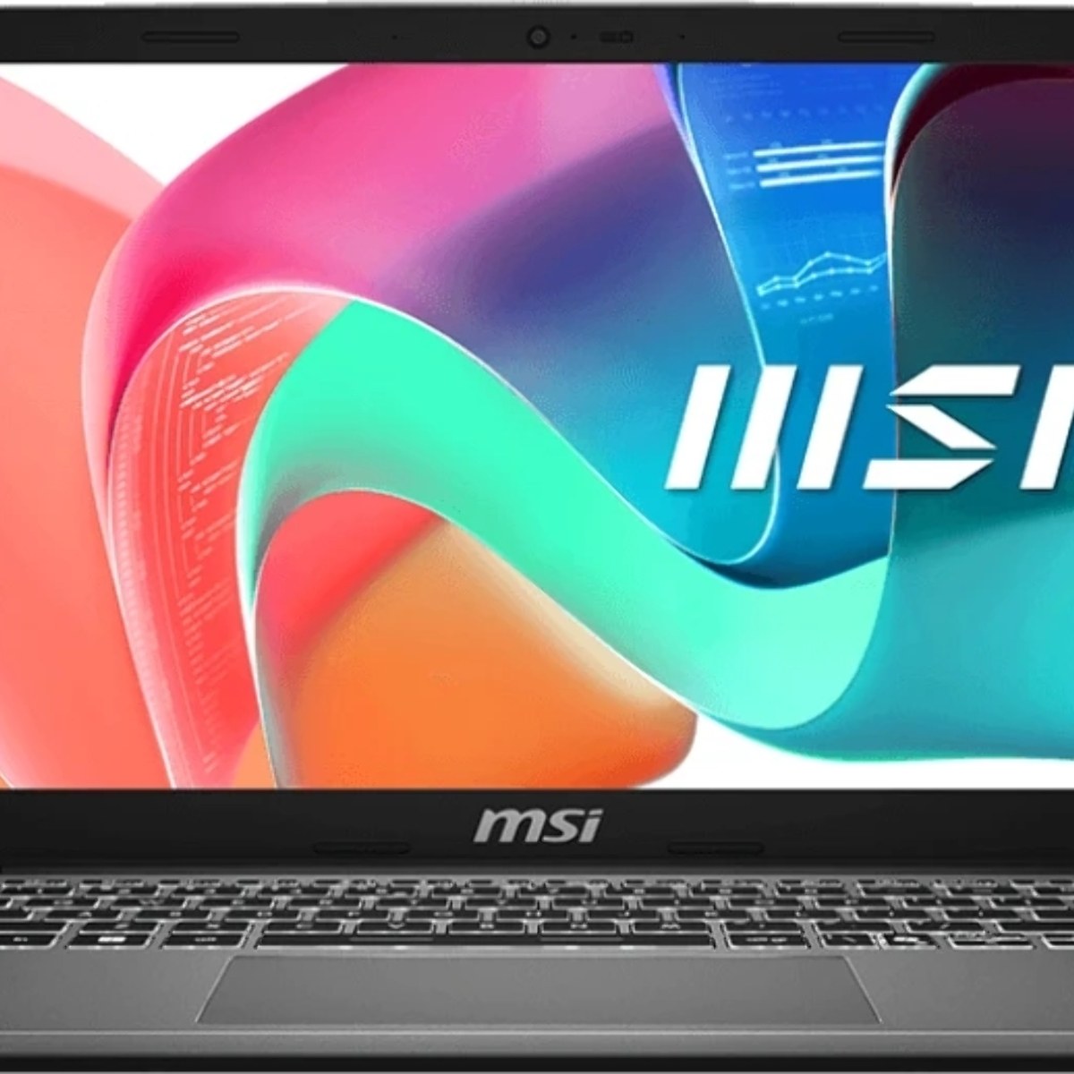 Ноутбук MSI Modern 13 F1MOG Core 5 120U 13.3" FHD (1920x1080)IPS,DDR4 16Gb (8Gbx2),512Gb SSD Intel Graphics,backlight,46.8Whr,1.45kg,Dos,1y,Platinum Gray