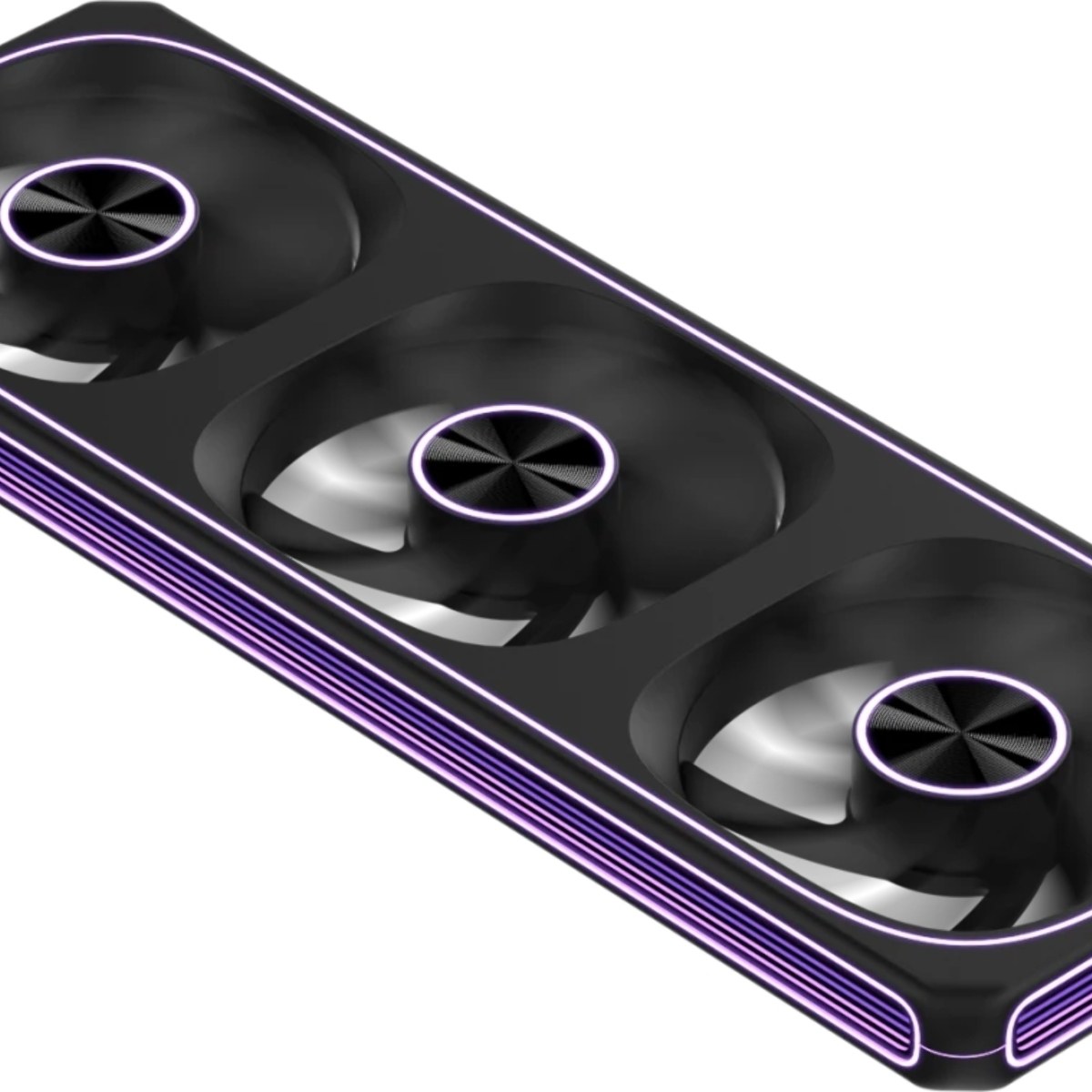Вентилятор для корпуса Formula Air Fusion 3 BK ARGb 360х120x28 черный 4-pin 34.95дБ Ret
