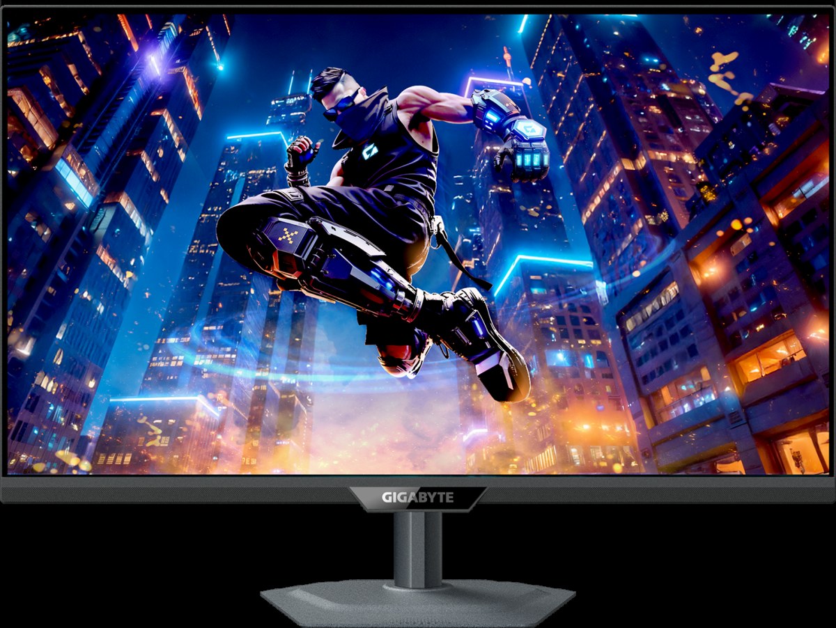 Монитор 27" Gigabyte M27Q2 QD IPS 2560x1440, 200 Гц, 1 мс (GtG), 16:9, 350 кд/м², 2xHDMI 2.0, DP 1.4, USB-C (18 Вт), USB Hub (2x USB 3.2), 3.5 Jack, DisplayHDR 400, G-Sync, KVM, VESA 100x100, черный