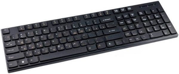 Клавиатура Gembird KBW-250 беспроводная, радиоканал, чёрный