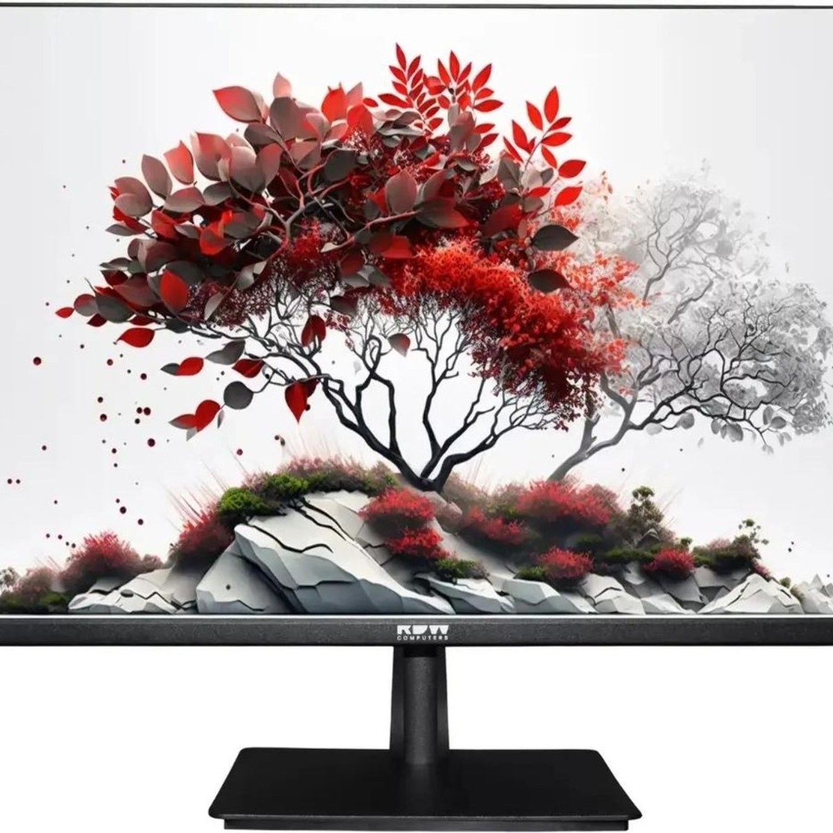 Монитор 27" RDW Computers RDW2701K IPS 1920x1080, 100 Гц, 5 мс, 16:9, 300 кд/м², VGA, HDMI 1.4, DP 1.2, регулировка наклона, VESA 100x100, черный