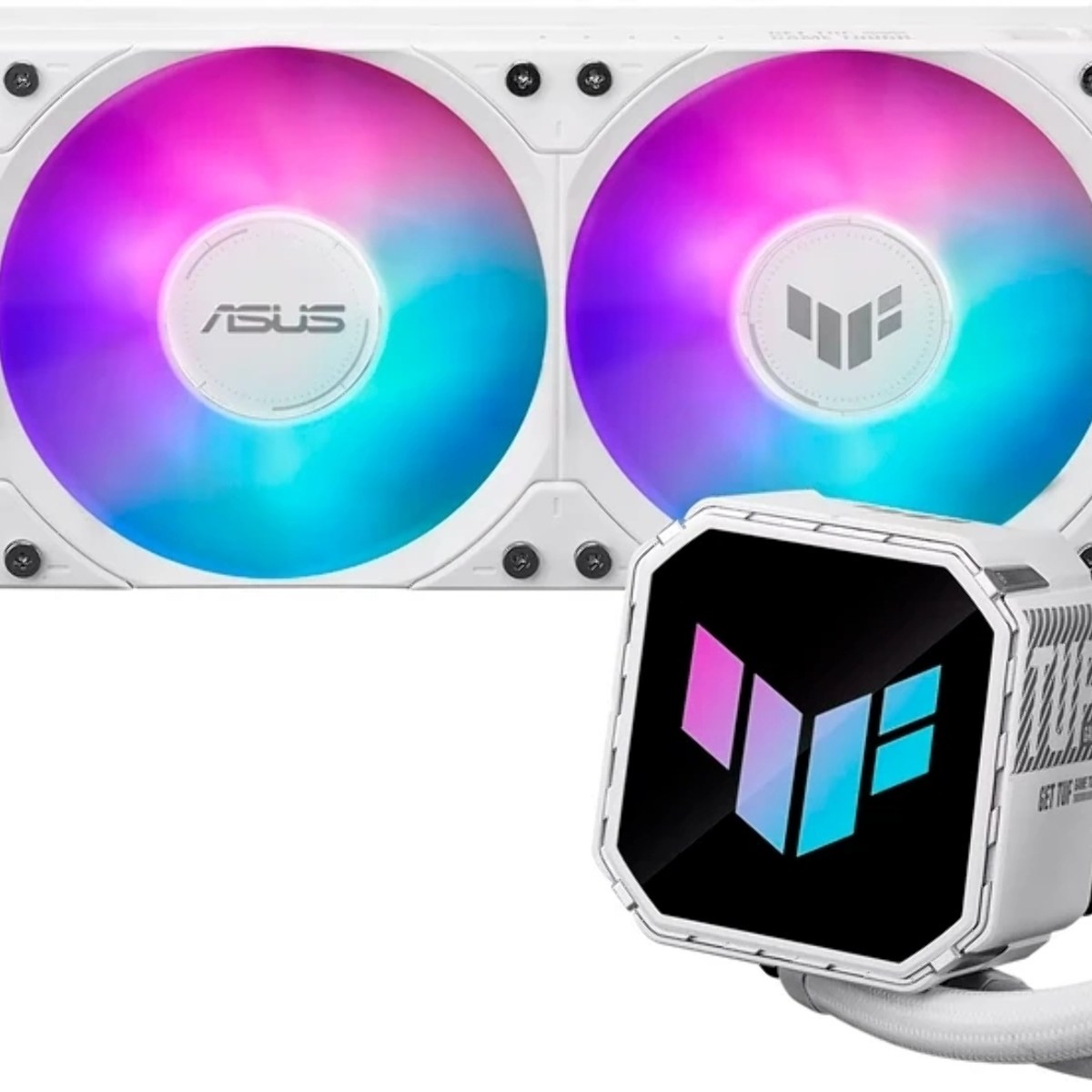 Система жидкостного охлаждения ASUS TUF GAMING LC III 360 ARGB WHT
