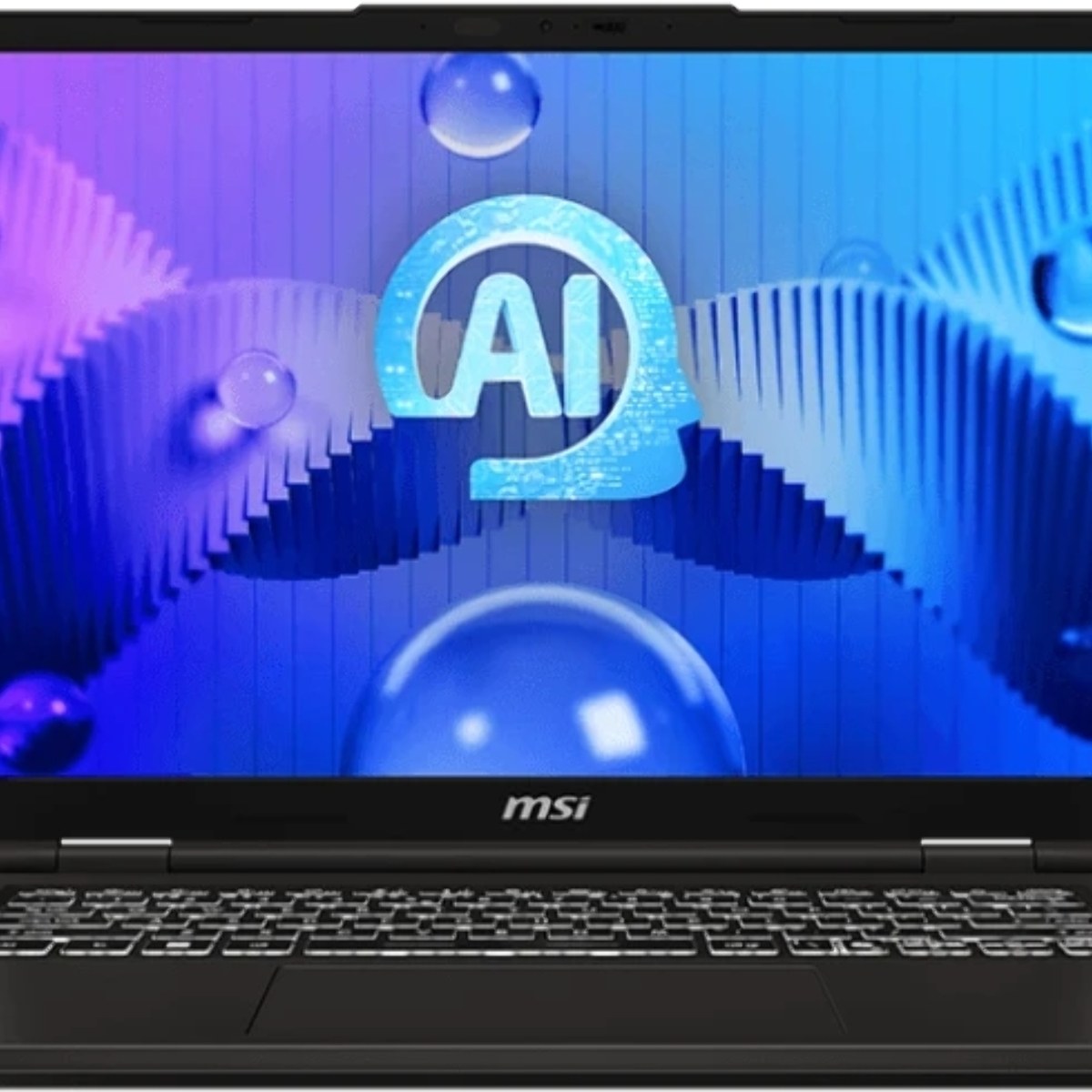 Ноутбук MSI Venture 14 AI A1MG-039XRU Core 5 125H 14" 2.8K (2880 x 1800),16:10,OLED,DDR5 16Gb (8Gbx2),512Gb SSD,Intel Arc Graphics,backlight,55.2Whr,1.7kg,1y,Dos,Solid Gray