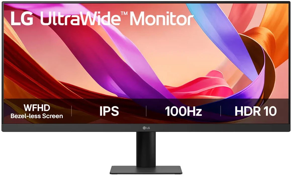 Монитор 29" LG 29U511A-B IPS 2560x1080, 100 Гц, 5 мс, 21:9, 350 кд/м², HDMI 1.4, DP 1.4, 3.5 Jack, HDR10, FreeSync, черный