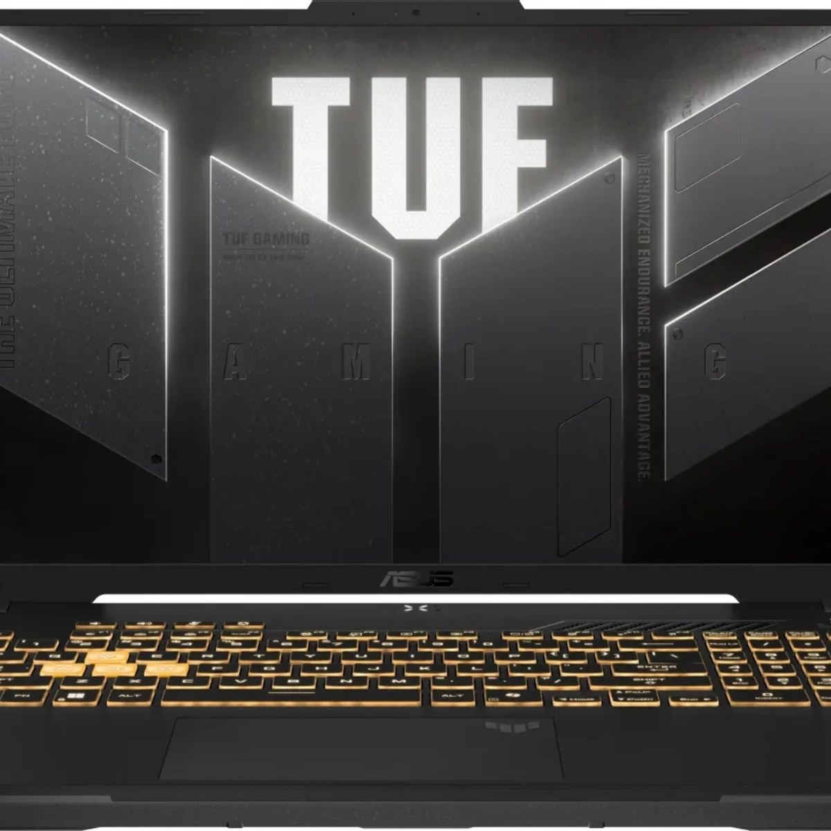 Ноутбук ASUS TUF F16 FX608JPR-RV098 16"(1920x1200 (матовый, 165Hz) IPS)/Intel Core i5 14450HX (2.4Ghz)/16Gb/1024PCISSDGb/noDVD/Ext:nVidia GeForce RTX 5070(8192Mb)/Cam/BT/WiFi/90WHr/war 1y/2.2kg/Jaeger Gray/DOS