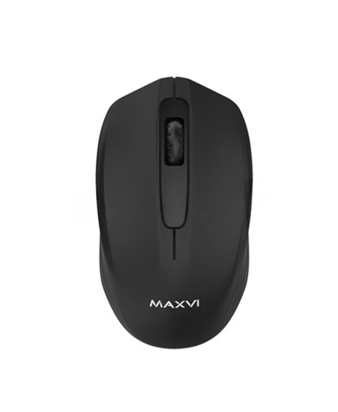 Мышь беспроводная Maxvi MWS-05 черный, 3 кнопки, 1000 dpi