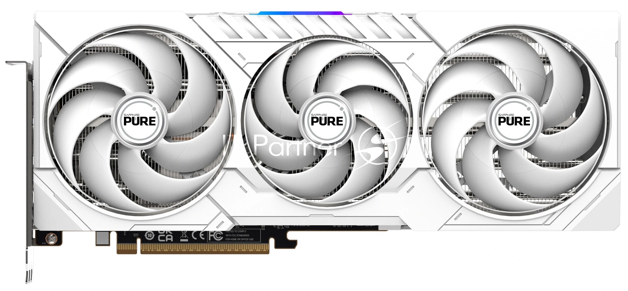 Видеокарта Sapphire AMD Radeon RX 9070 Pure OC, 16 GB GDDR6, 256 bit, 2xDisplayPort, 2xHDMI, GPU 2210 MHz