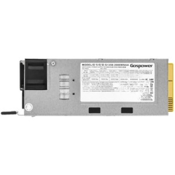 Серверный блок питания Gospower G1358-2000WNA, 2000Вт, 80+ Titanium, 40мм, 1U, серебристый