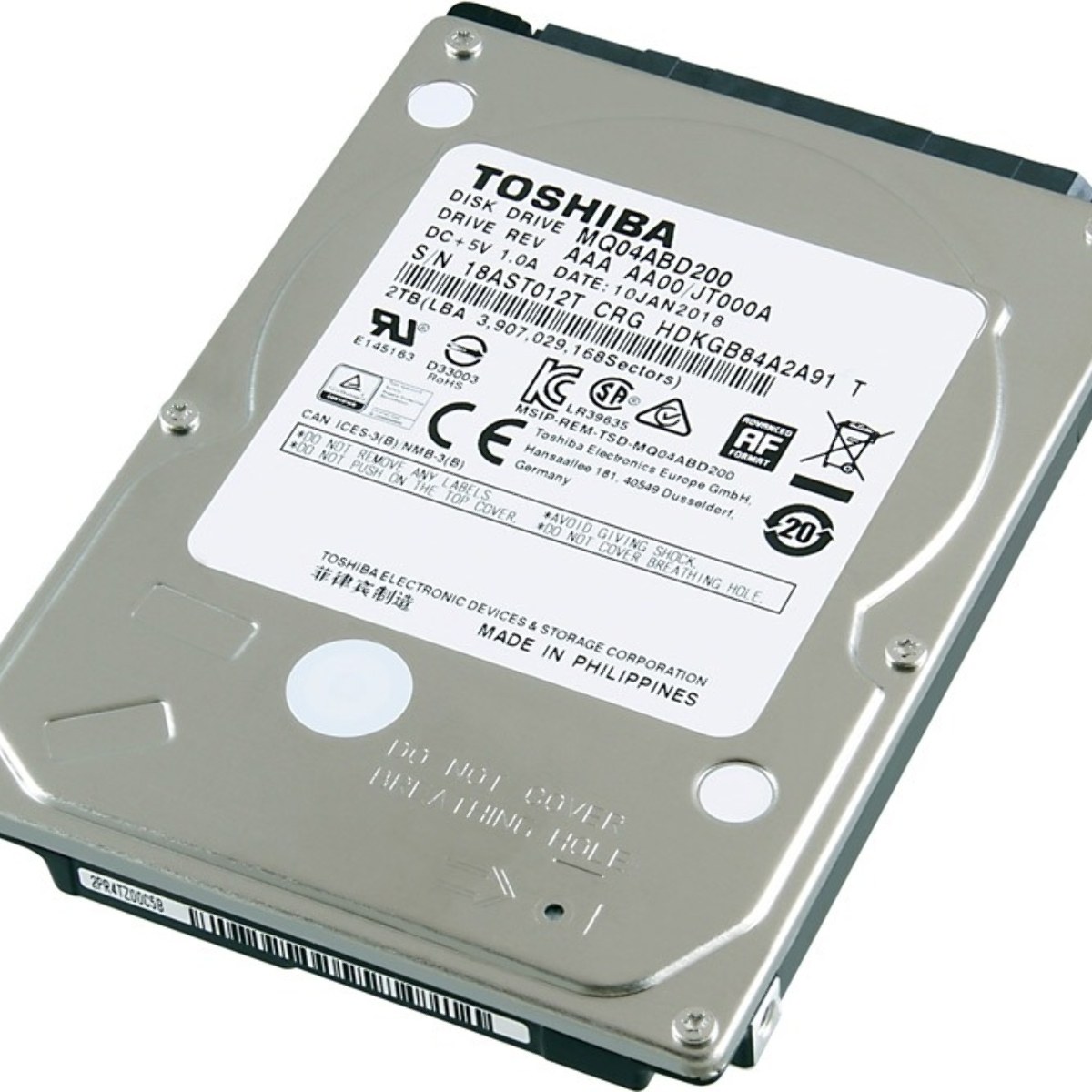 Жесткий диск HDD Toshiba MQ04 2Tb 5400rpm SATA 128Mb 2.5"