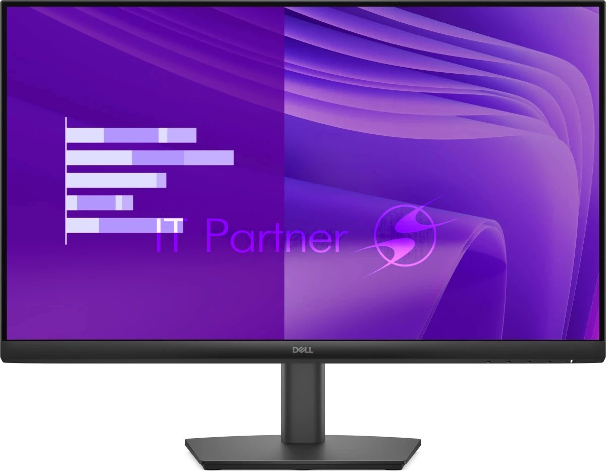 Монитор 23.8" Dell Pro E2425HM IPS 1920x1080, 100 Гц, 5 мс, 16:9, 250 кд/м², HDMI 1.4, DP 1.2, VGA, черный