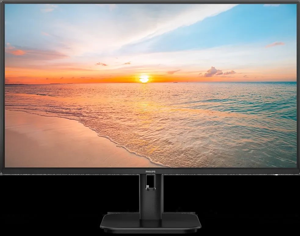 Монитор 23.8" Philips 24E1N2100D IPS 1920x1080, 120 Гц, 1 мс, 16:9, 300 кд/м², VGA, DVI, HDMI 1.4, 3.5 Jack, HDR10, Adaptive-Sync, черный