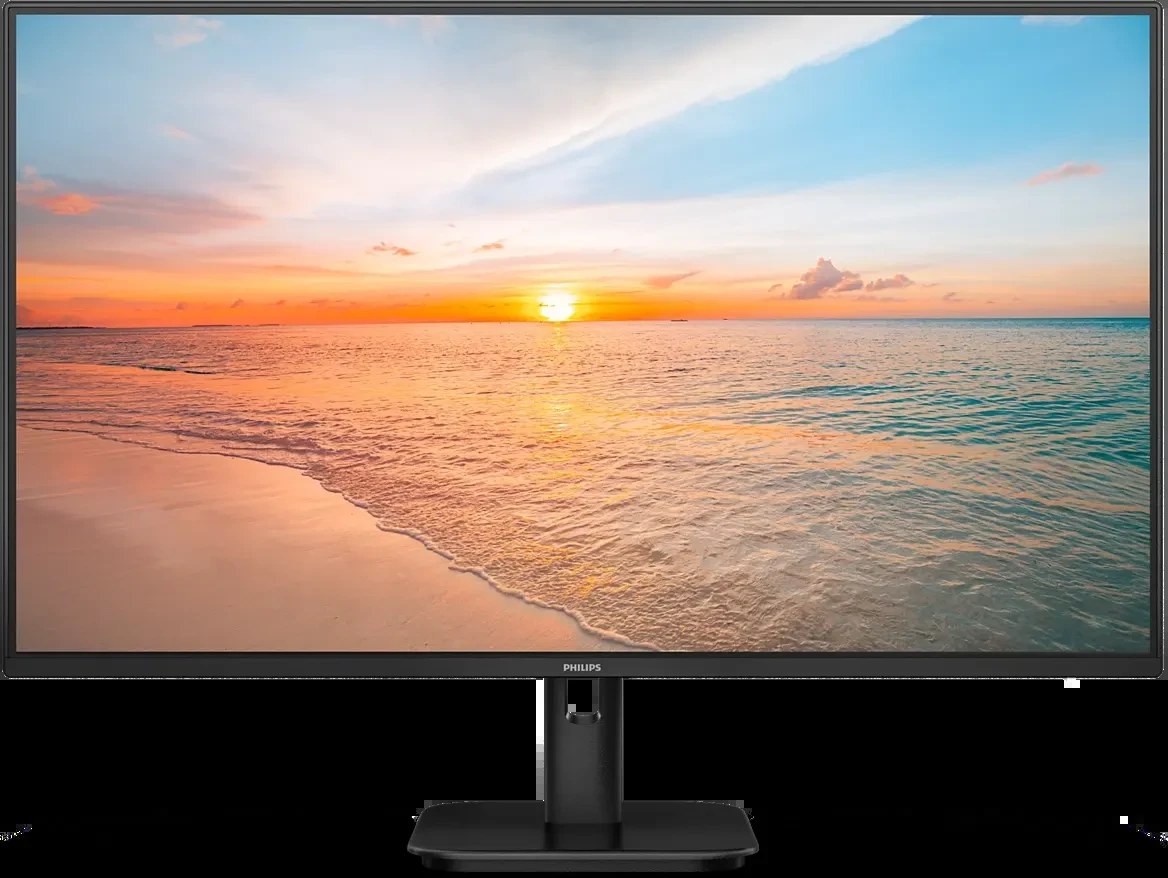 Монитор 27" Philips 27E1N2100A IPS 1920x1080, 120 Гц, 4 мс, 16:9, 300 кд/м², VGA, HDMI 1.4, 3.5 Jack, динамики (2x2 Вт), HDR10, Adaptive-Sync, черный