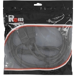 Шнур питания с фиксатором ЦМО IEC 60320 C19/IEC 60320 C20, 16 А/250 В (3 х 1,5), 1,8 м, синий