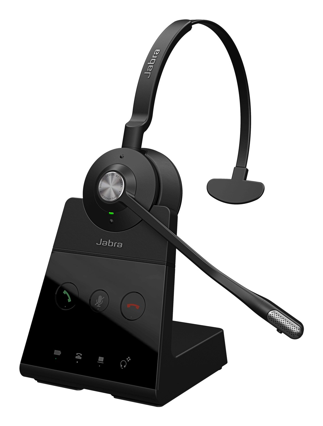 Гарнитура Jabra Engage 65 SE Mono чёрный, беспроводная + проводная, радиоканал, до 13 ч