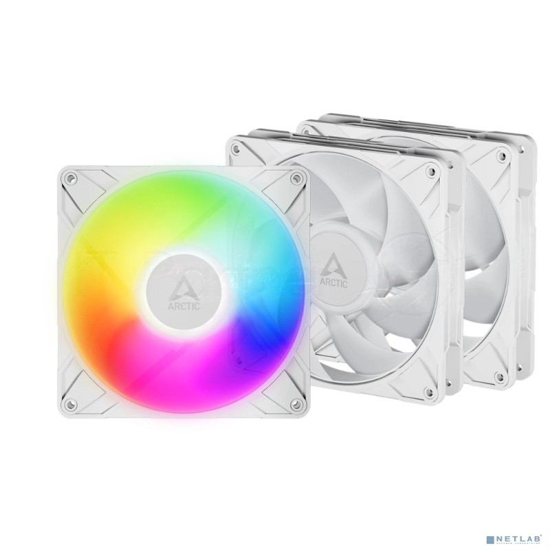 Вентилятор корпусной ARCTIC P14 Pro A-RGb (белый) - 3Pack - retail (ACFAN00321A)