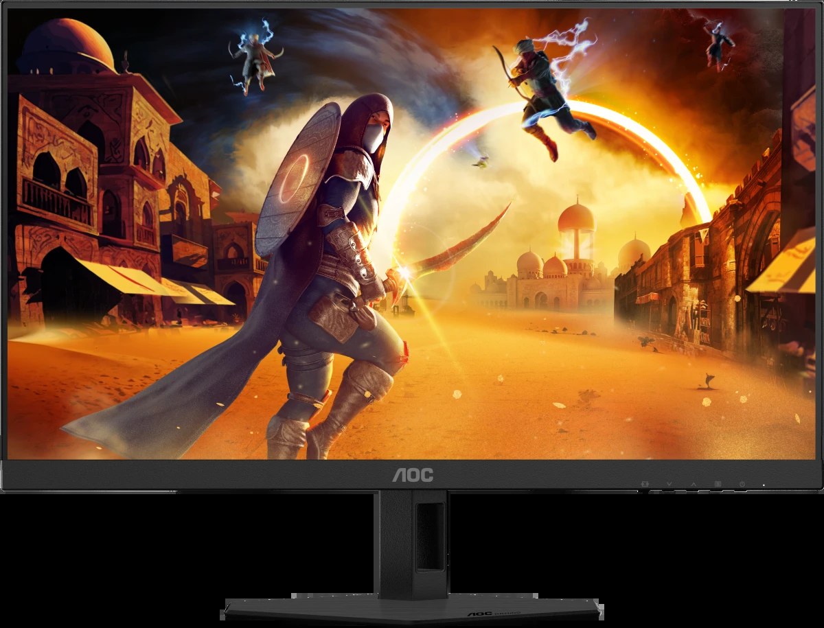 Монитор 23.8" AOC 24G4HRE Fast IPS 1920x1080, 200 Гц, 1 мс, 16:9, 300 кд/м², 2xHDMI, DisplayPort, HDR, Flicker Free, Low Blue Light, черный