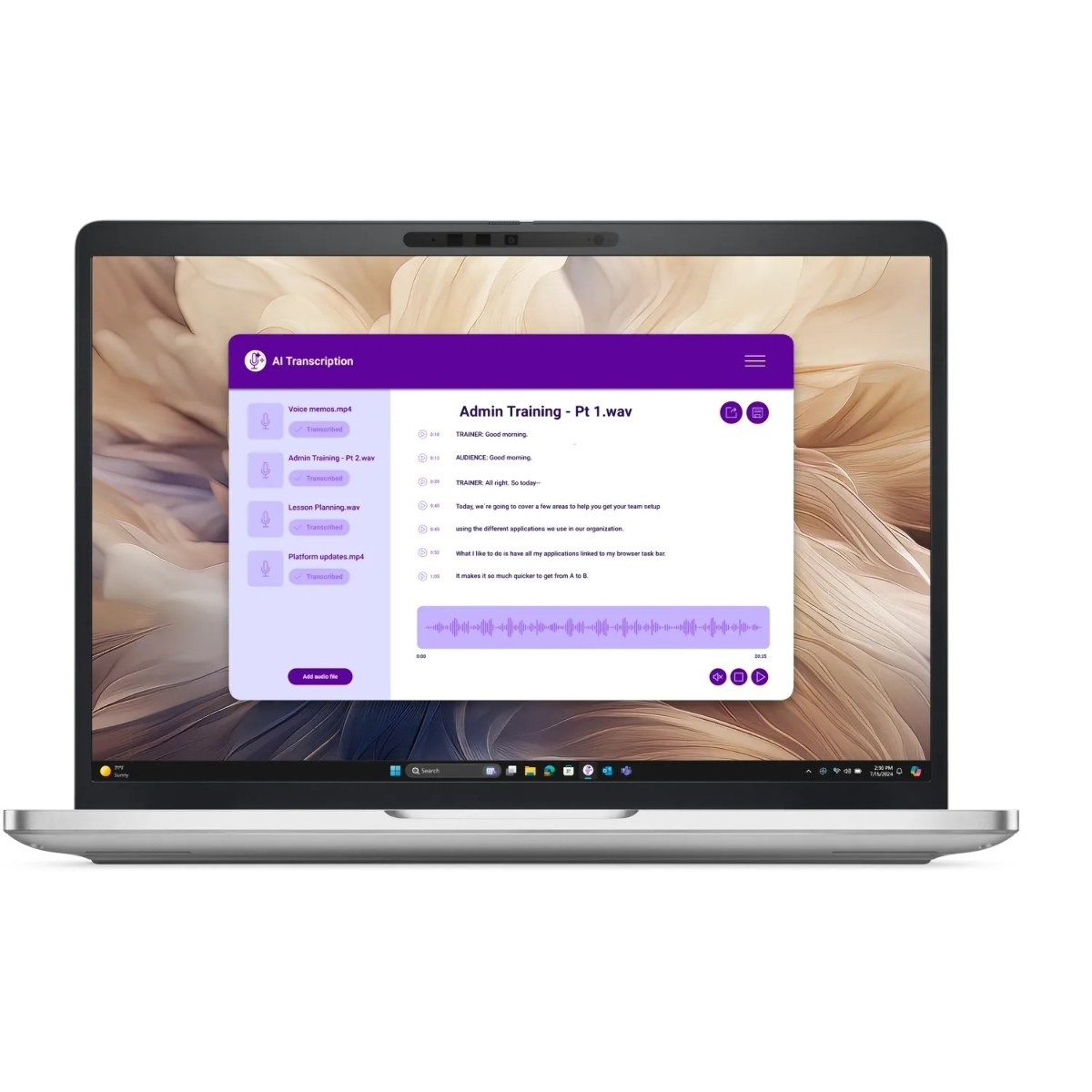 Ноутбук DELL PRO 13 Plus Intel Core Ultra 7 266V 2200MHz/13.3"/1920x1200/16GB/1024GB SSD/Intel Arc Graphics/Wi-Fi/Bluetooth/Windows 11 Pro (Pro13Plus-7613_Win11P) Silver