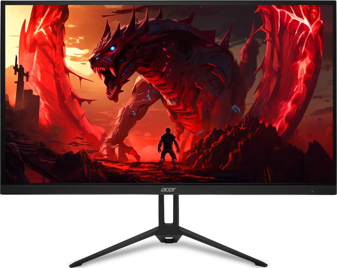 Монитор 27" Acer KG273UW2bmiippx IPS 2560x1440, 240 Гц, 1 мс, 16:9, 250 кд/м², 2xHDMI 2.0, 2xDP 1.4, 3.5 Jack, динамики (2x1 Вт), HDR10, FreeSync Premium, черный