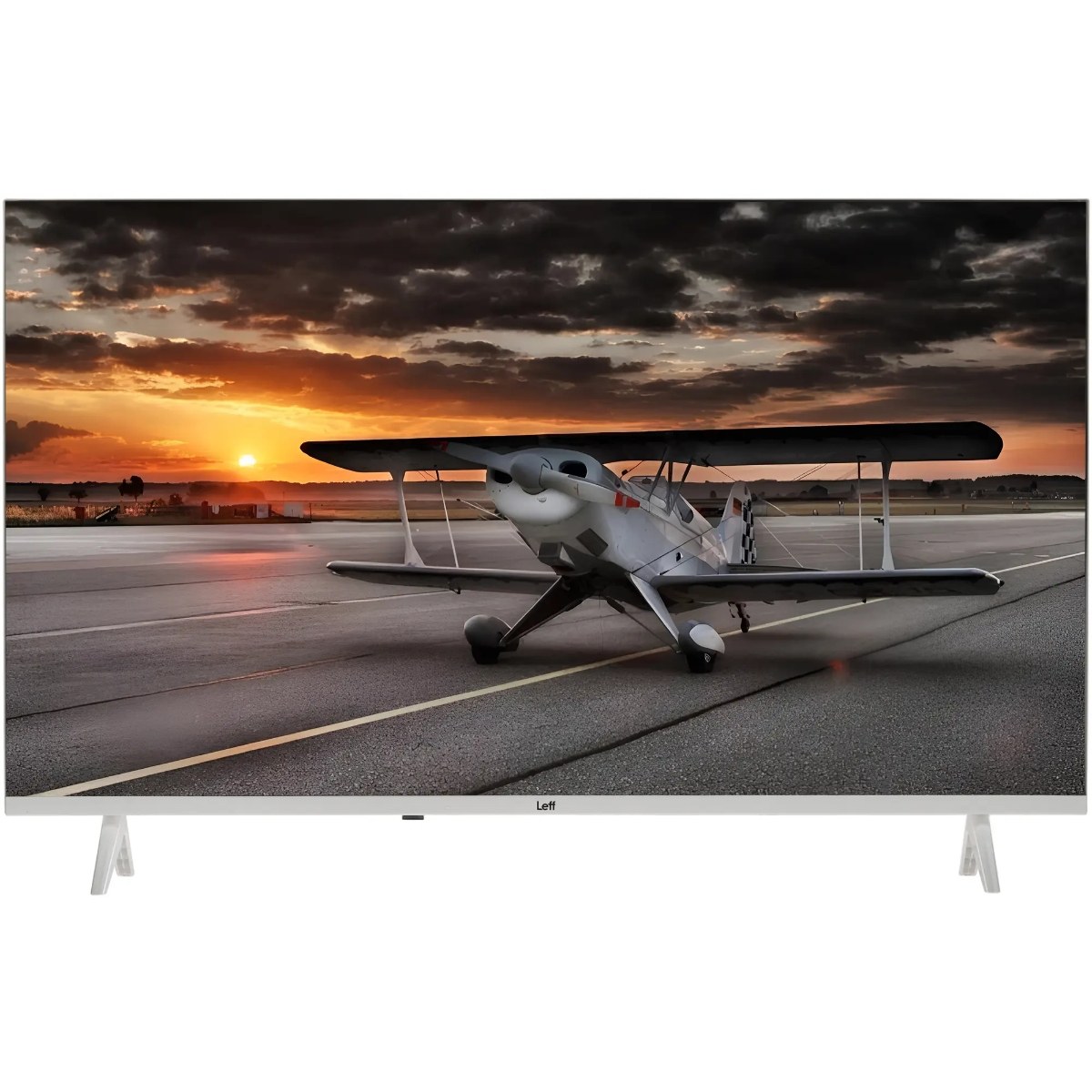 Телевизор LEFF 40" 40F691T белый DLED FHD 60Hz Салют
