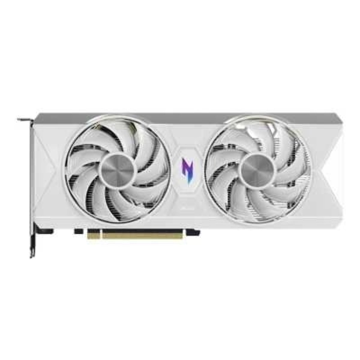 Видеокарта Acer AMD Radeon RX 9060 XT Nitro OC White Edition, 8 GB GDDR6, 128 bit, 2xDisplayPort, HDMI, GPU 1800 MHz