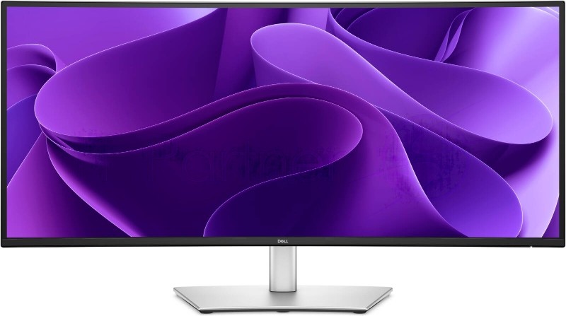 Монитор 34.1" Dell P3425WE IPS 3440x1440, 100 Гц, 5 мс, 21:9, 350 кд/м², HDMI 2.1, DP 1.4, USB-C (90 Вт), USB Hub (3x USB 3.2 Gen 1), HDR10, изогнутый экран (3800R), серебристо-черный