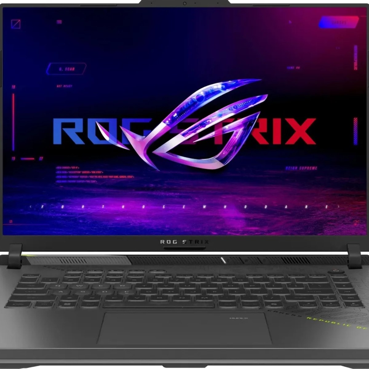 Ноутбук ASUS ROG Strix G16 G614PM-S5097 AMD Ryzen 9 8940HX 2400MHz/16"/2560х1600/32Gb/1024Gb SSD/NVIDIA GeForce RTX 5060 8Gb/Wi-Fi/Bluetooth/Windows 11 Pro (90NR0KW8-M00590_Win 11P) Grey