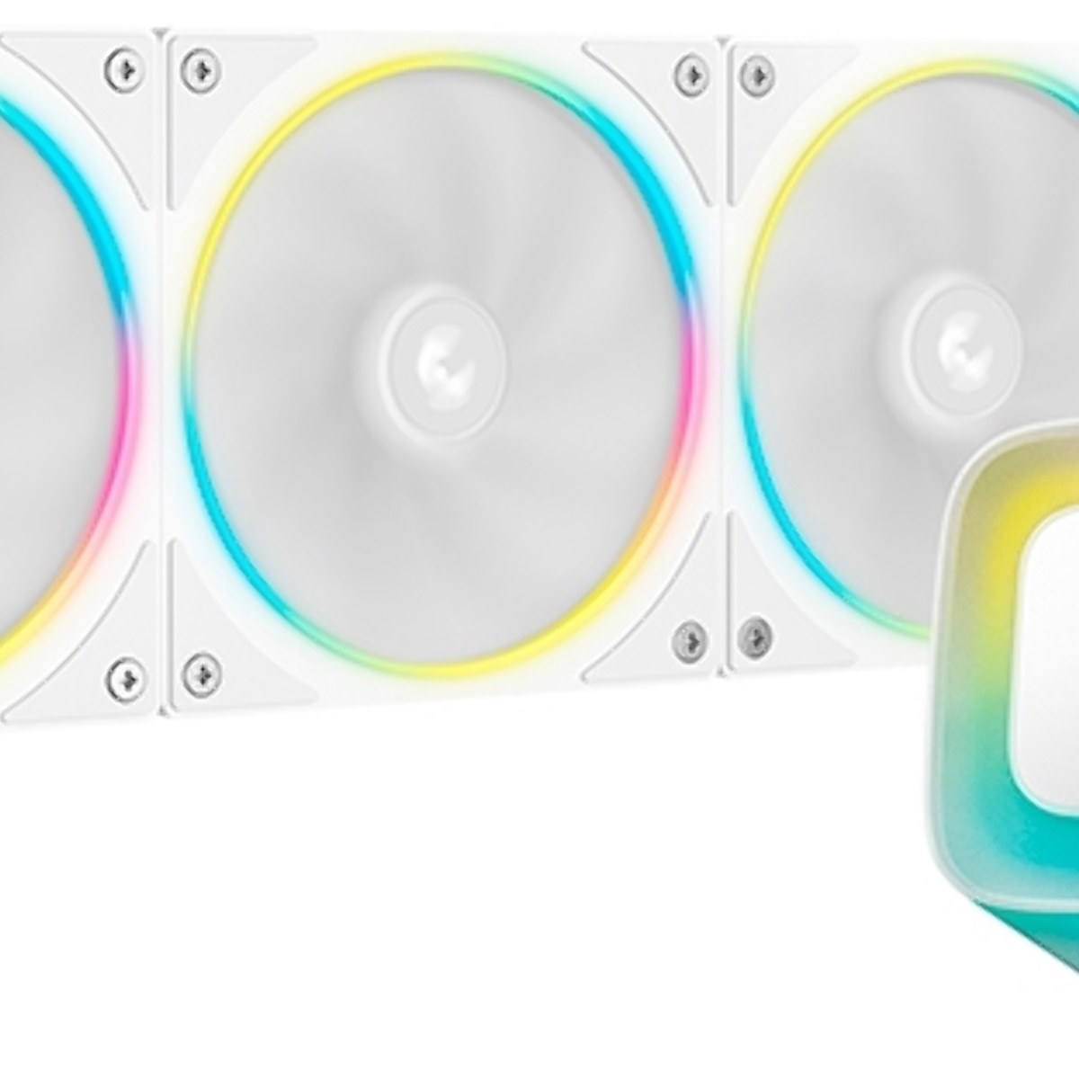 Система жидкостного охлаждения Deepcool LE360 PRO Wh ARGb Soc-AM5/AM4/1200/1700/1851 белый 4-pin 19-33dB Al 300W 1817gr Ret (R-LE360PRO-WHAMMC-G-1)