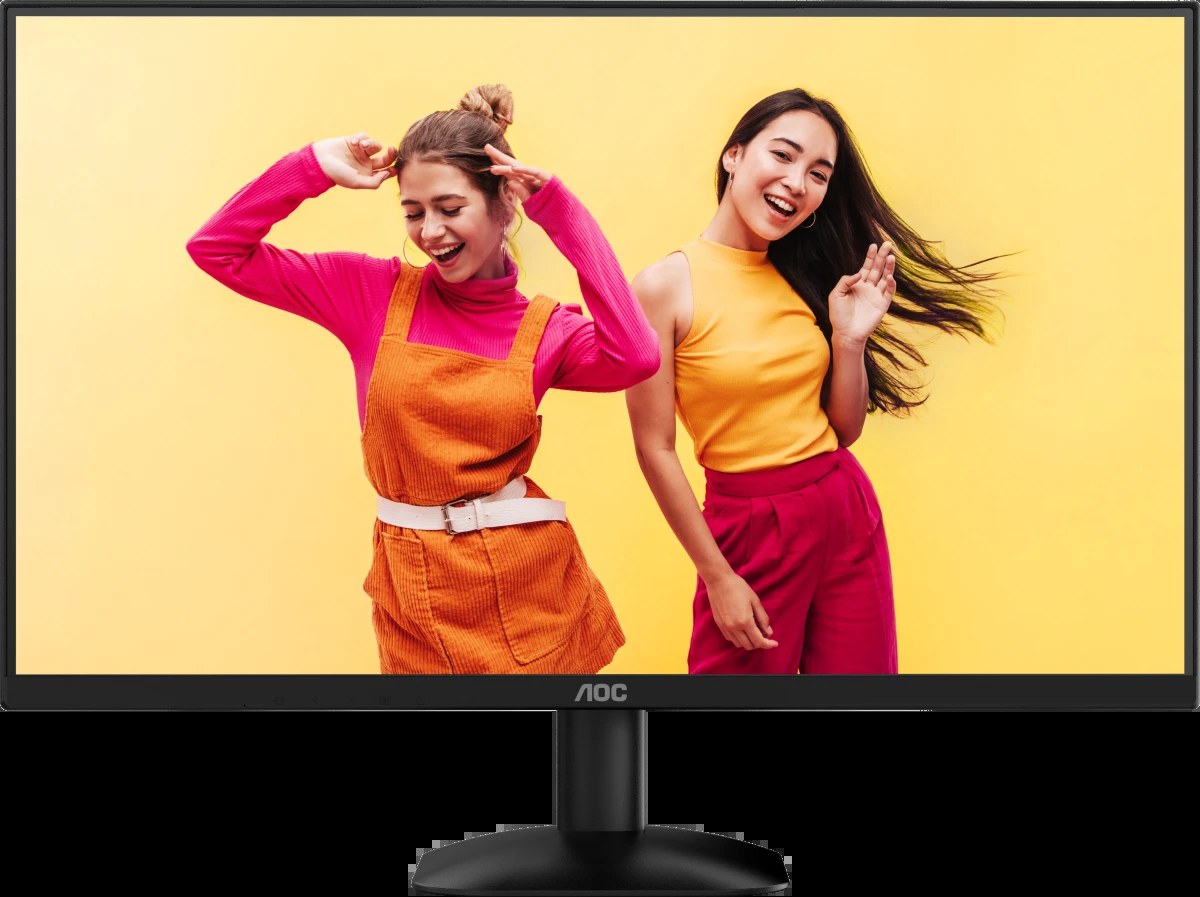 Монитор 27" AOC Q27B35E IPS 2560x1440, 75 Гц, 1 мс, 16:9, 300 кд/м², HDMI 1.4, DP 1.4, HDR10, Adaptive-Sync, черный