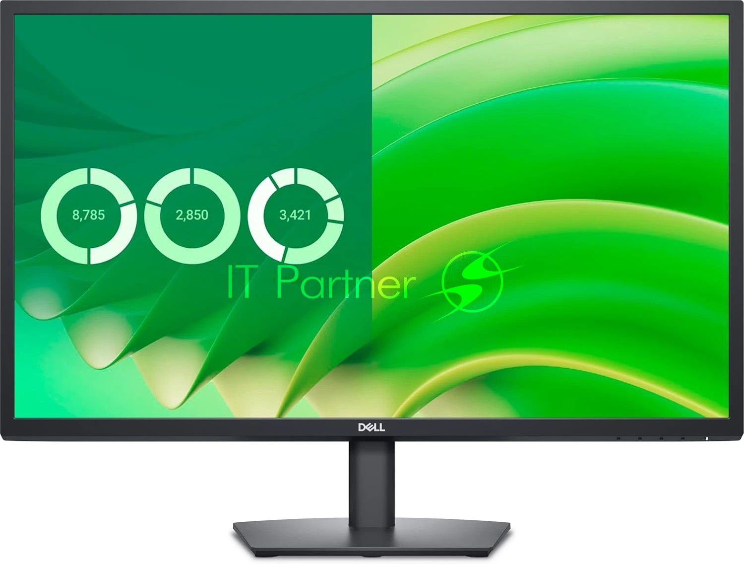 Монитор 27" Dell Pro E2725HM IPS 1920x1080, 100 Гц, 5 мс, 16:9, 300 кд/м², VGA, HDMI 1.4, DP 1.2, черный