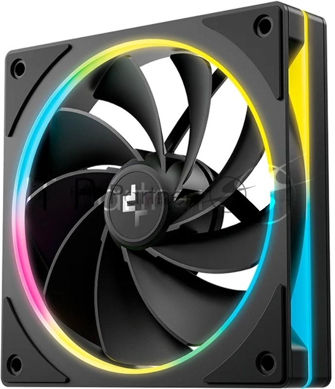 Вентилятор для корпуса Deepcool FL12R SE Reverse ARGb 120х120x25 черный 4-pin 28.67дБ (упак.:1шт) (R-FL12RSE-BKAPN1-G) Ret