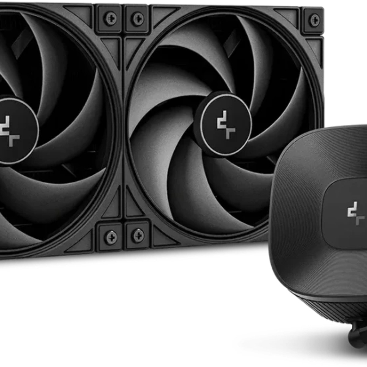 Система жидкостного охлаждения Deepcool LE240 V2 Zero Dark Soc-AM5/AM4/1200/1700/1851 черный 4-pin 28.2-31.6dB Al 220W 1359gr Ret (R-LE240ZERO-BKLNMD-G-1)