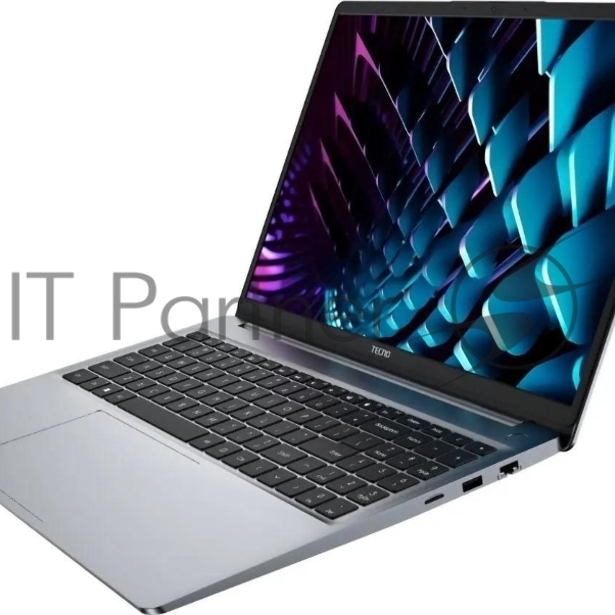 Ноутбук Tecno MegaBook K16SDA Ryzen 5 7430U 16Gb SSD 512Gb AMD Radeon Graphics 16" IPS WUXGA (1920x1200) Windows 11 Home grey WiFi BT Cam 6060mAh (71003300341/71005000263)