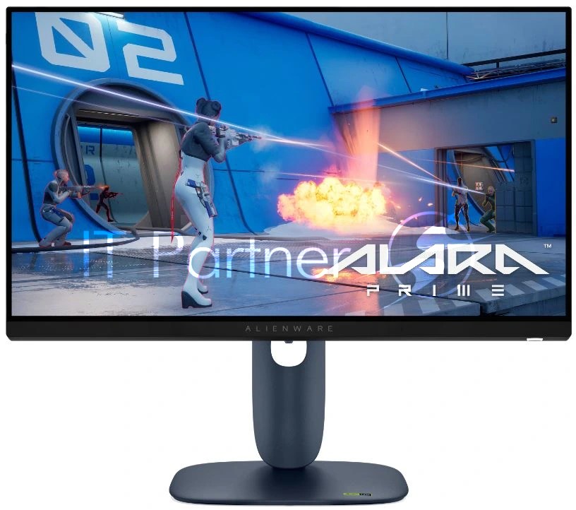 Монитор 24.5" Dell Alienware AW2525HM IPS 1920x1080, 320 Гц, 1 мс, 16:9, 400 кд/м², 2xHDMI 2.1, DP 1.4, USB Hub (2x USB), HDR10, FreeSync Premium, G-Sync Compatible, черный