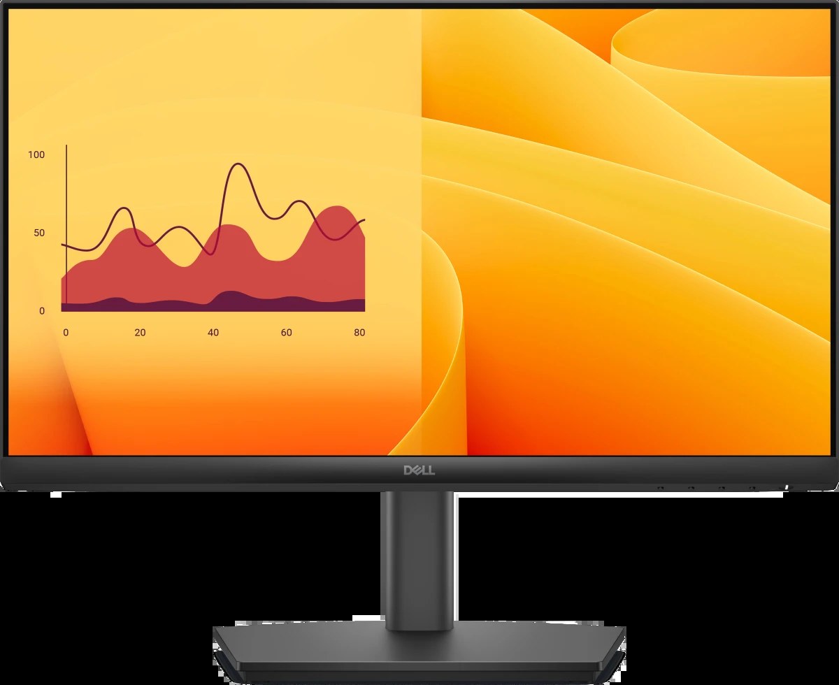 Монитор 21.5" Dell E2225HSM VA 1920x1080, 100 Гц, 5 мс, 16:9, 250 кд/м², VGA, HDMI 1.4, DP 1.2, 3.5 Jack, динамики (2x2 Вт), черный