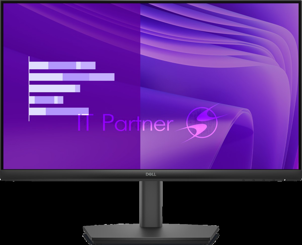Монитор 23.8" Dell E2425HSM IPS 1920x1080, 100 Гц, 5 мс, 16:9, 250 кд/м², VGA, HDMI 1.4, DP 1.2, 3.5 Jack, динамики (2x2 Вт), черный