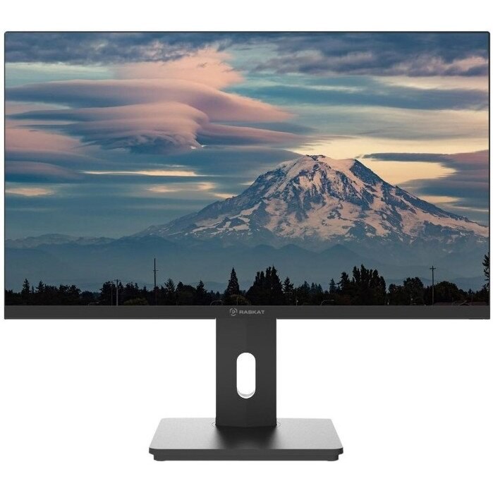 Монитор 27" Raskat I27F10DAP IPS 1920x1080, 100 Гц, 5 мс, 16:9, 250 кд/м², VGA, HDMI, DP, 3.5 Jack, динамики (2x2 Вт), черный