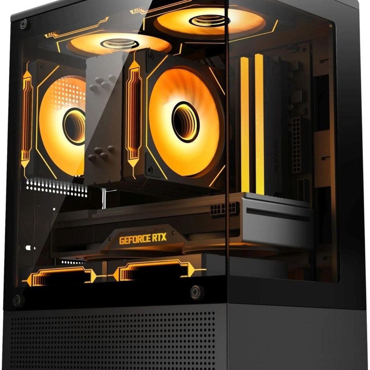 Компьютерный корпус Accord ACC-UE2B TG OFFICE PRO черный без БП mATX 2xUSB2.0 1xUSB3.0 1xUSB3.1 audio