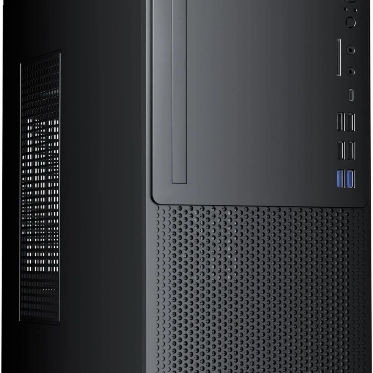 Компьютерный корпус Accord ACC-U02B OFFICE черный без БП mATX 2xUSB2.0 2xUSB3.0 2xUSB3.1 audio